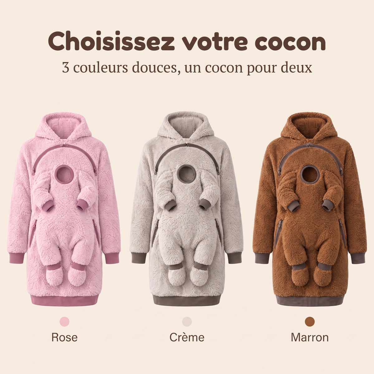 Sweat Porte-Bébé Mains Libres