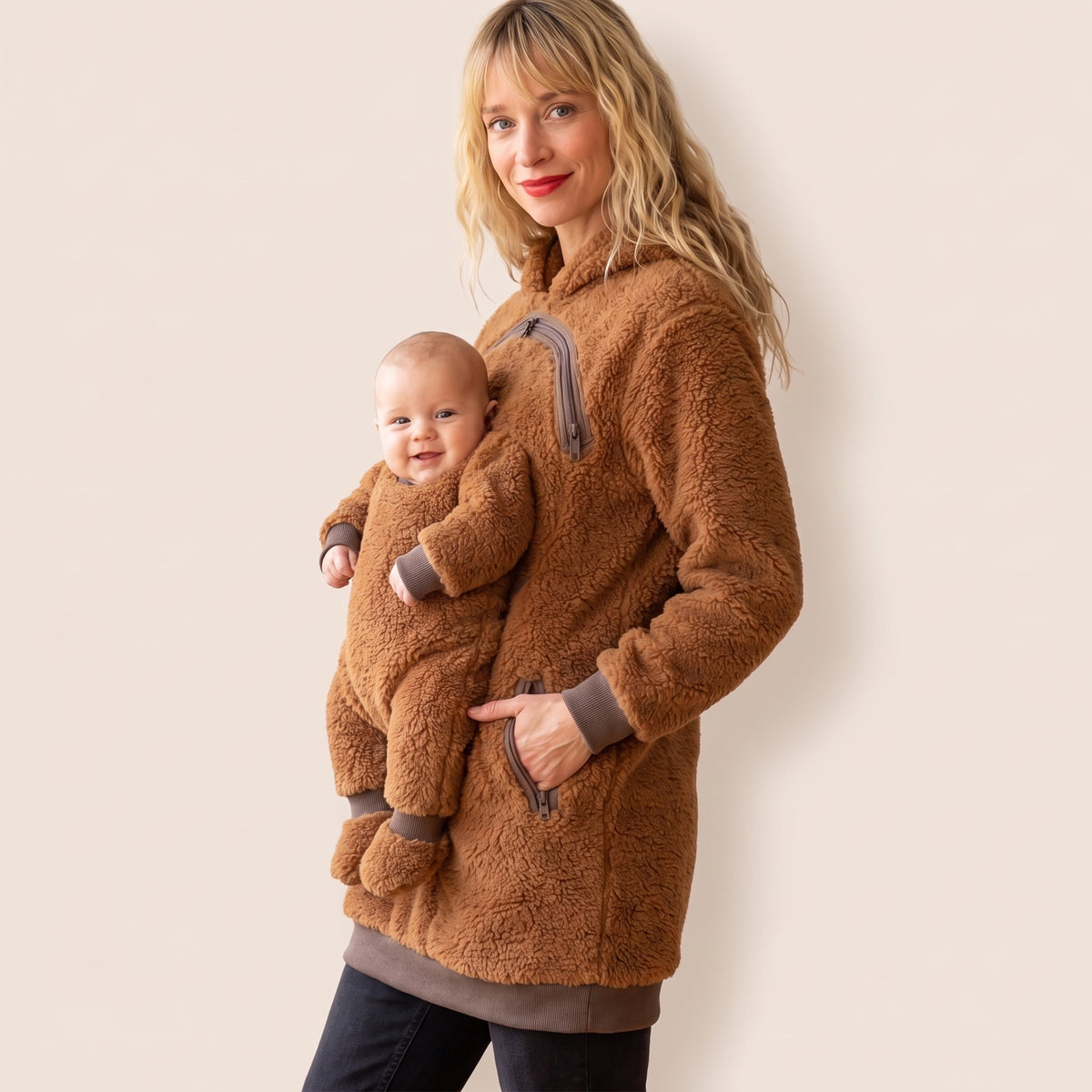 Sweat Porte-Bébé Mains Libres